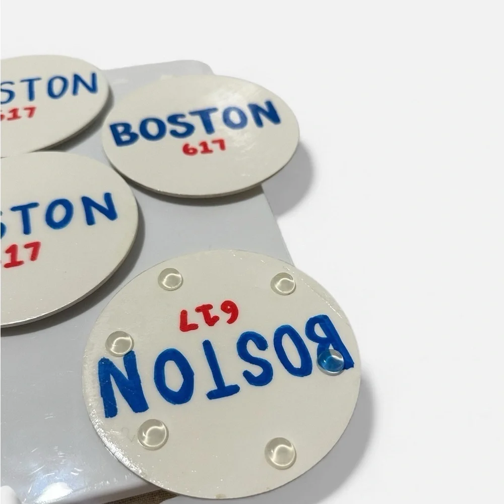 10 Handmade Drink Coasters Boston 617